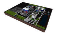 Rendered 3D model