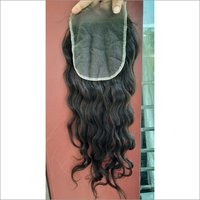 Temple Wavy Lace Closure,south Indian Temple Hair