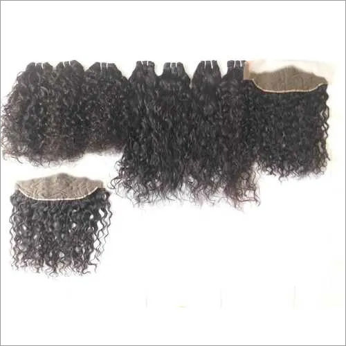 Weaving Natural Curly Human Hair