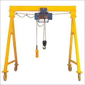 Mini Gantry Crane - 20 Ton Lifting Capacity, 40-60 Inch Height | Electric Power, Emergency Stop, 2.5-3 m/s Speed