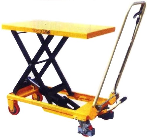 Mobile Scissor Lift Table - Max Lifting Height 1300mm, 350-1000kg Capacity | AC Motors Power Source, Ideal for Industrial Material Handling
