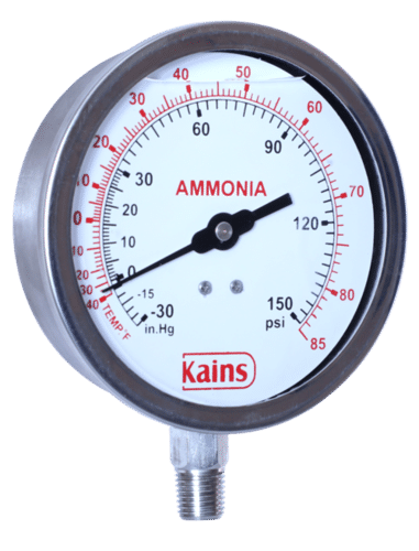 Ammonia Pressure Gauge