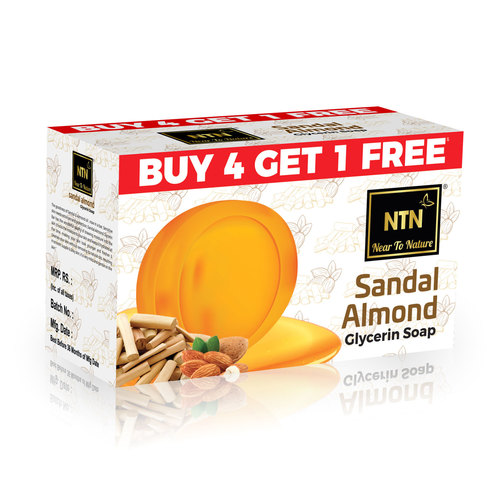 Sandal Almond Glycerin Soap By ICEMACH COSMETICS