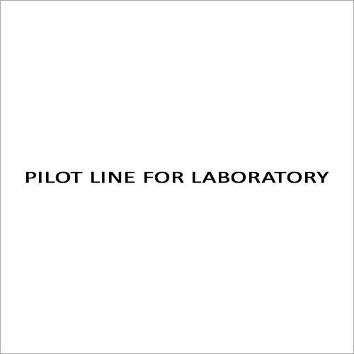 Pilot Line For Laboratory