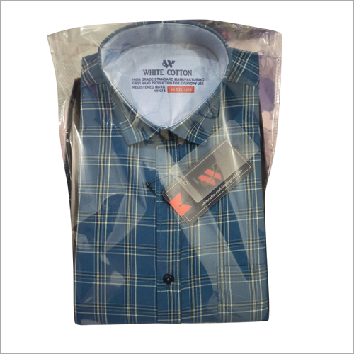 Cotton Casual Shirt - Checked Cotton, Sizes M-XXL | Full Sleeves, Button Closure, Quick Dry, Washable, No Fade, Dry Clean Friendly