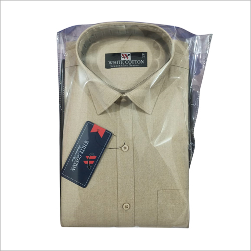 Cotton Plain Shirt