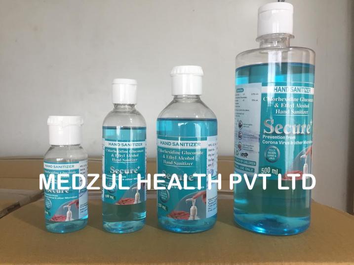 5 litres secure plus hand sanitizer