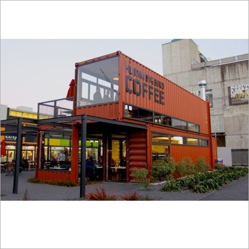 Customisable Prefabricated Coffee Shop Container
