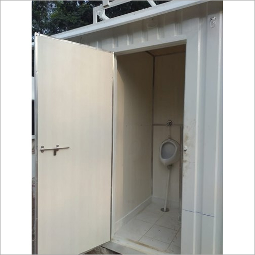 White Portable Toilet Cabin