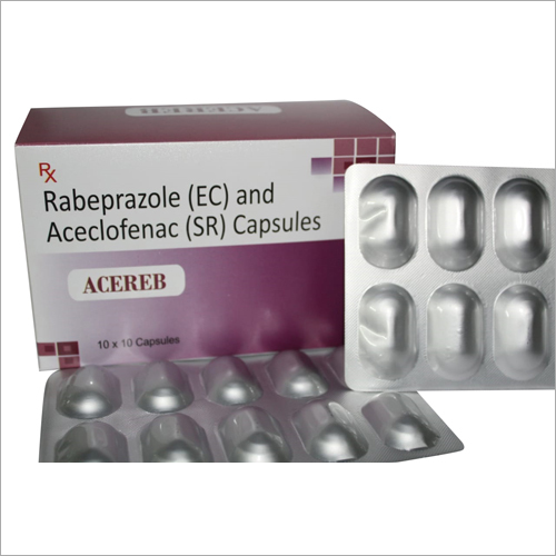 Rebeprazole (EC) And Aceclofenac (SR) Capsule