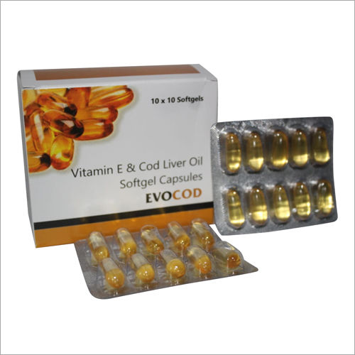 Vitamin E And Cod Liver Oil Softgel Capsules at Best Price in Lucknow