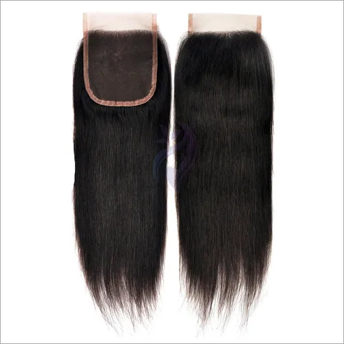 Hairkartt 4 x 4 Swiss Lace Closure - 100% Virgin Indian Hair, 8-26 Inch Length, Natural Black Color | High Quality Remy Hair, No Tangling, No Shedding, Can Be Dyed Any Color