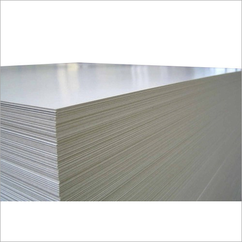 White Duplex Board - Wood Pulp Material, Plain Pattern | Use for Album, Poster, and Various Other Applications