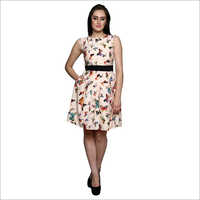 Butterfly Printed Dress