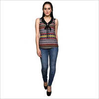 Collar With Tie Top