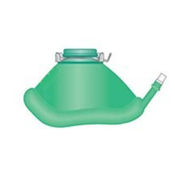Anatomical Green Face Mask