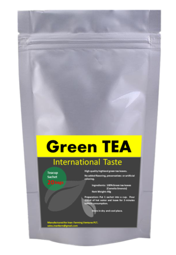 Green Tea- Teacup Sachets Packaging: Gift Packing