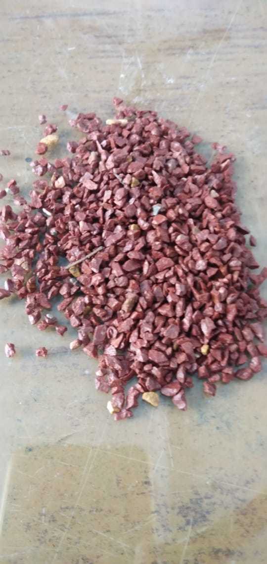 dark RED color hard stone Terrazzo Flooring and Marble Stone and Granite Pebble Wash Gravels chips pea gravels