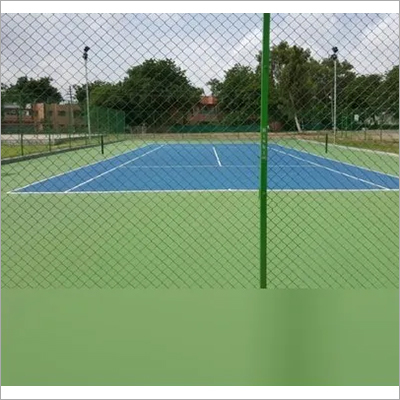 Red Tennis Court