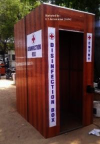Full Body Sanitizing Tunnel - Application: Indsutrial
