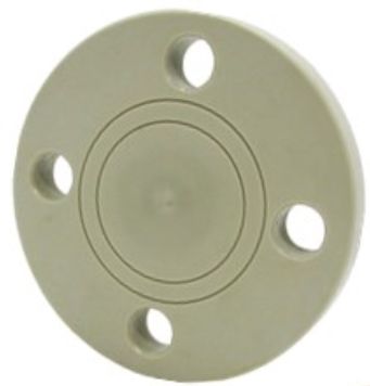 Grey Pph Blind Flange