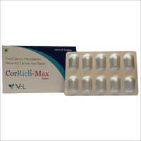 Coral Calcium Mecobalamin Vitamin K2-7 and Folic Acid Tablets