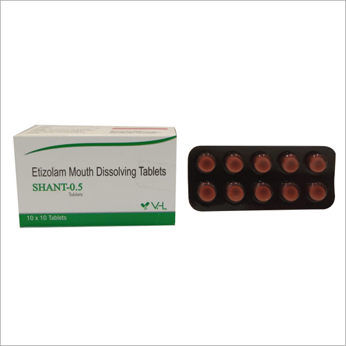 Etizolam Mouth Dissolving Tablets