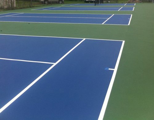 Synthetic Tennis Court Flooring for Academy