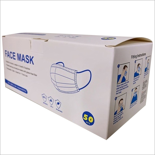 3 Ply Disposable Nonwoven Face Mask