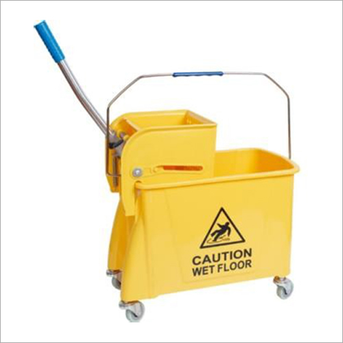 Double Bucket Wringer Trolley