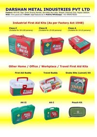 First Aid Kits / Medical Emergency Kits / Industrial First Aid Kits