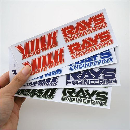 PVC Printed Stickers