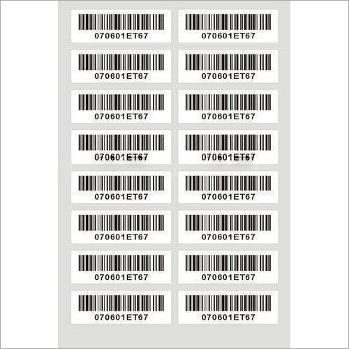 Barcode Stickers By AIMEX INDUSTRIES PRIVATE LIMITED