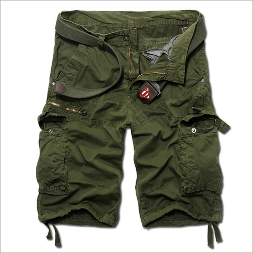 Mens Casual Cargo Shorts By IBN ABDUL MAJID PRIVATE LIMITED
