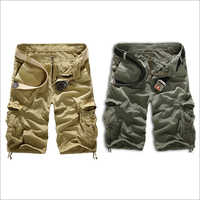 Loose Cargo Half Pant