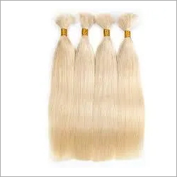 Bulk Straight Blonde Remy Hair Application: Profesional