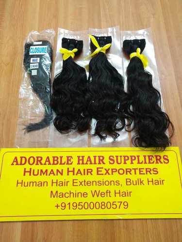 Indian Virgin Wavy Hair Weft