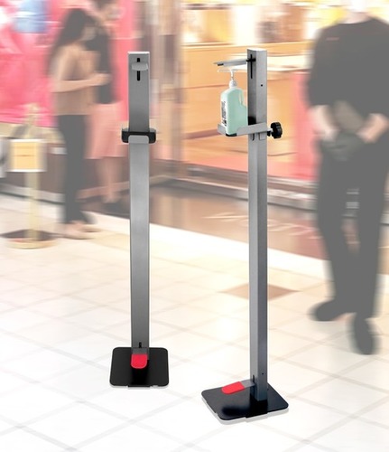 FOOT OPERATED SANITIZER DISPENCER