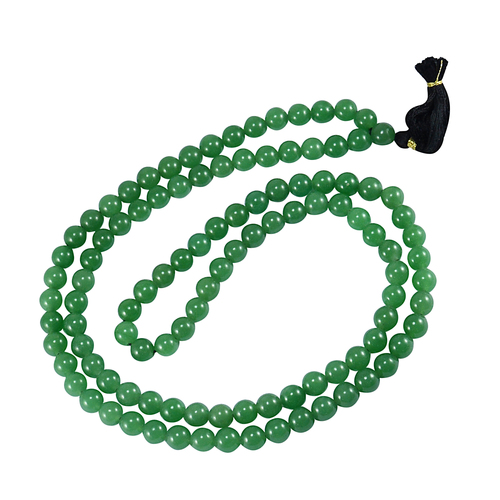 Green Onyx Gemstone Rosary PG-156099 By SILVESTO INDIA