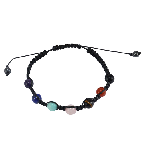 Multi Gemstone Adjustable Bracelet PG-156098