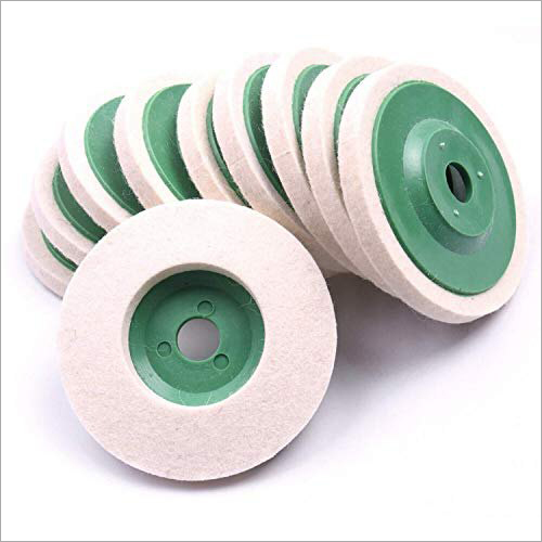 White Felt Wheels