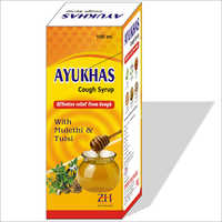 Syrup Herbal do Cough com mel, Mulethi & Tulsi