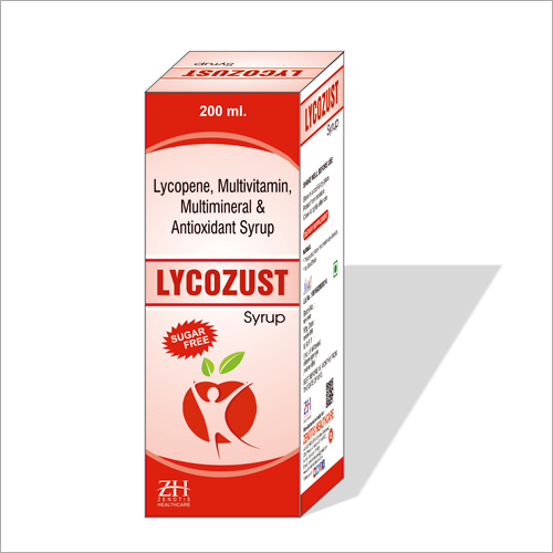 Lycopene Multivitamin Multimineral and Antioxidant Syrup