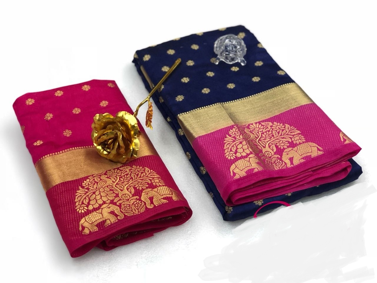 Pure Tusser Silk Saree