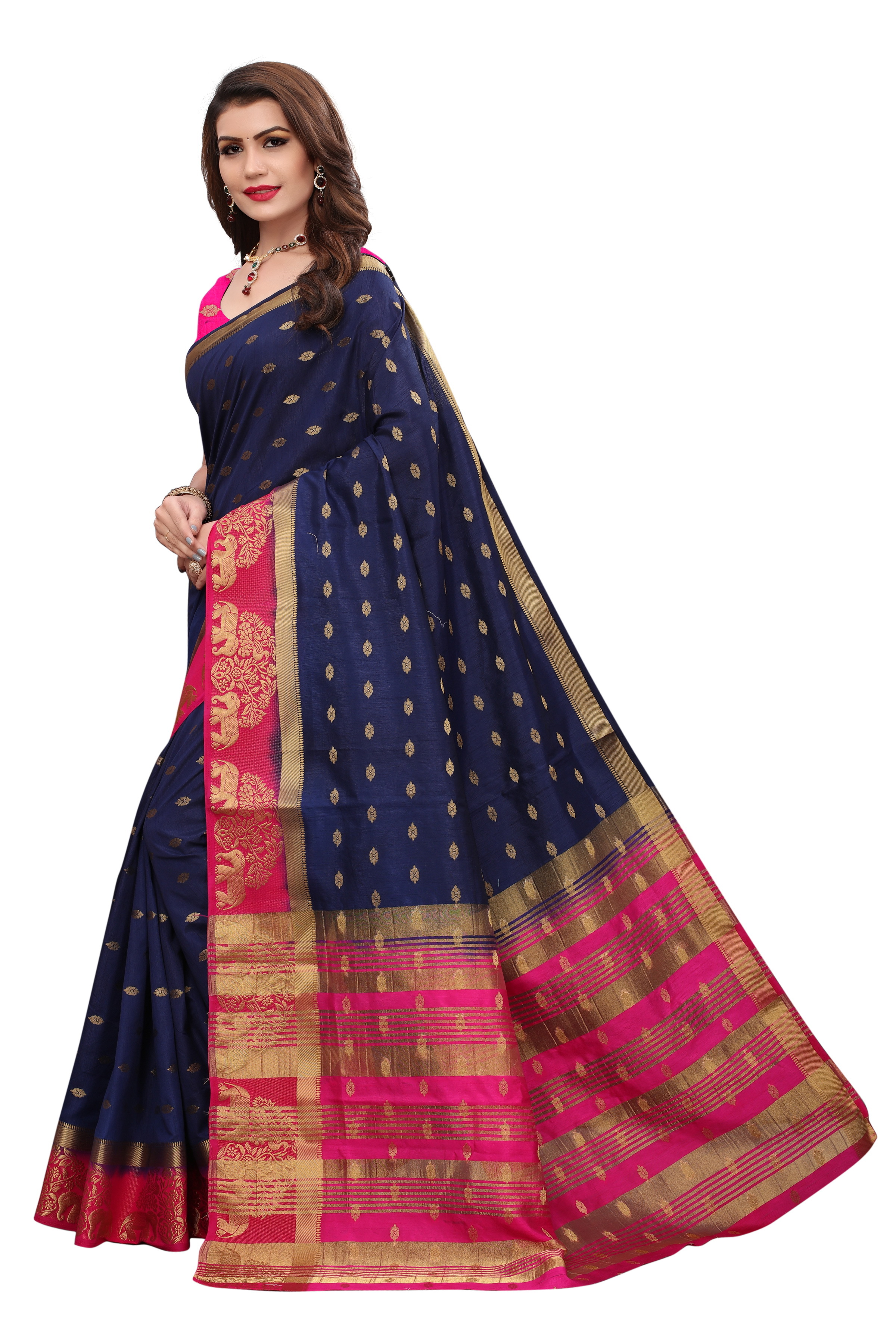 Pure Tusser Silk Saree