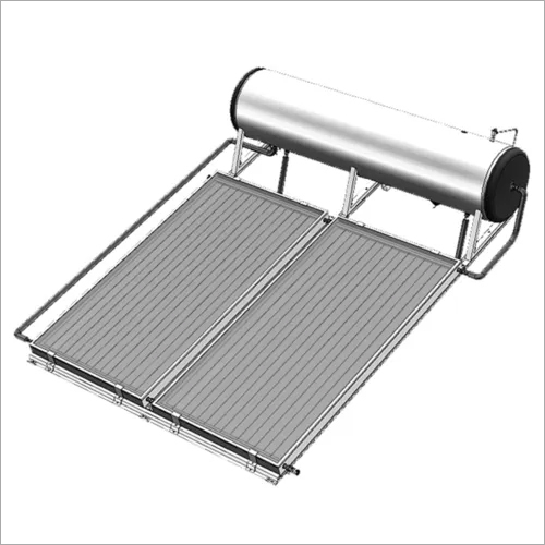 Flat Plate Water Solar Heater For Rooftop Dimension(L*W*H): 2000X1000X80 Millimeter (Mm)