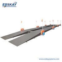 Portable Weigh Bridge - Steel, 22m Size, Grey Color | 150 Tonne Capacity, Digital Display, Reliable & User Friendly