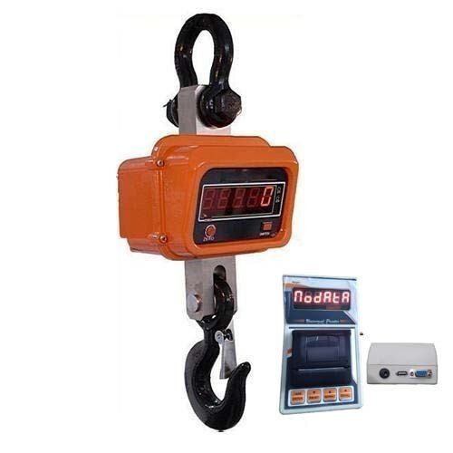 Orange 2 Ton X 500 Gm Crane Scale With Wireless Printer Indicator Usb Pen Drive Rs232