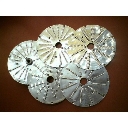 Coconut Scraper Stainless Steel Blades By ATOM MACHINERY MANUFACTURING CO.