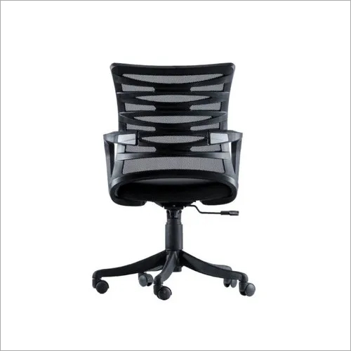 Solitaire Low Back Mesh Chair - Low Back, Fixed Armrests, Pneumatic Height Adjustment | Durable, Eco-Friendly, UV Resistant Design for Optimal Work From Home Focus